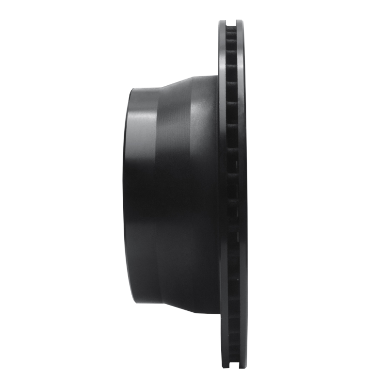 Chevrolet S10 Brake Rotor (1) - Rear Right - R1 Concepts - Drilled & Slotted - Black - `97-`05